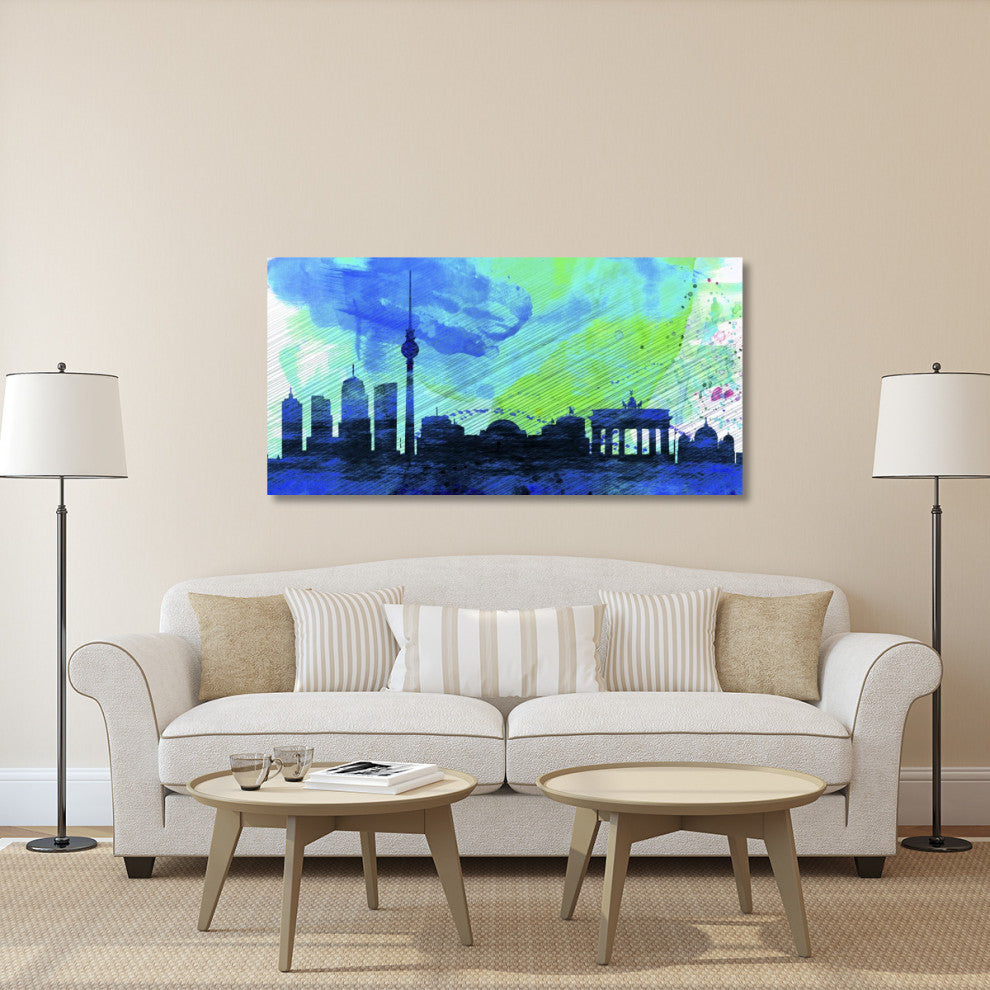 "Berlin City Skyline" Fine Art Print