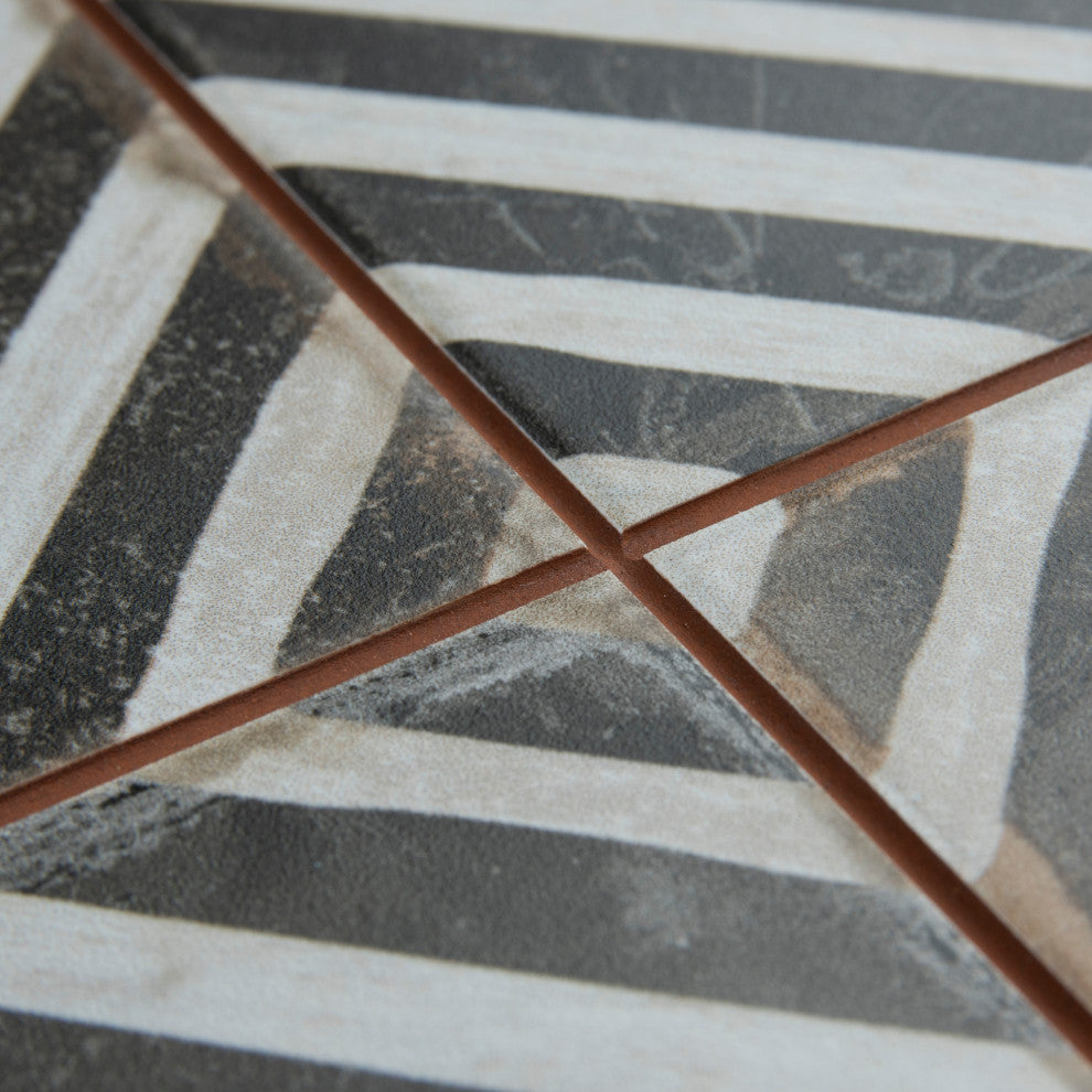 Kings Rombos Night Ceramic Floor and Wall Tile