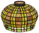 7W Jeweled Basket Shade