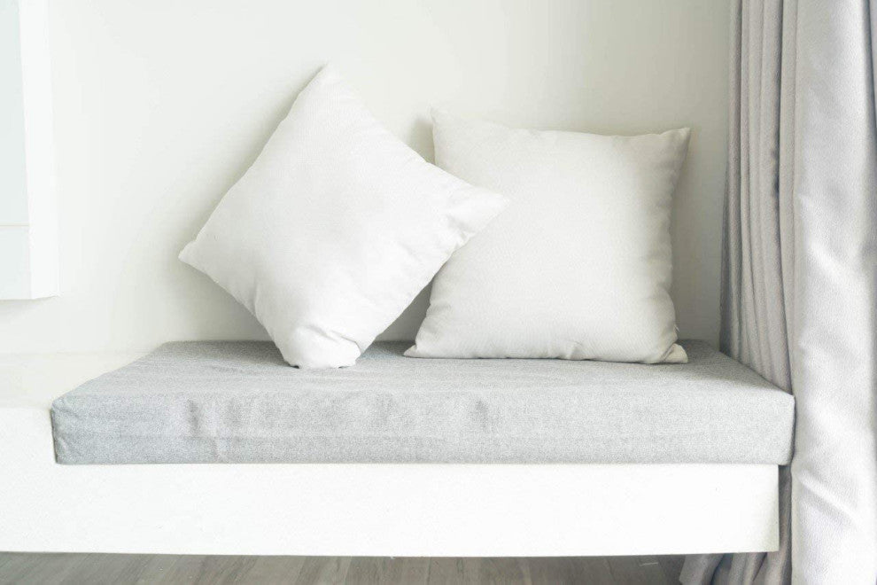 A1HC Sterilized Feather Down Extra Fluff and Durable Pillow Insert, Set of 2