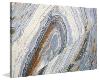 "Lake Swirls" Painting Print on Canvas