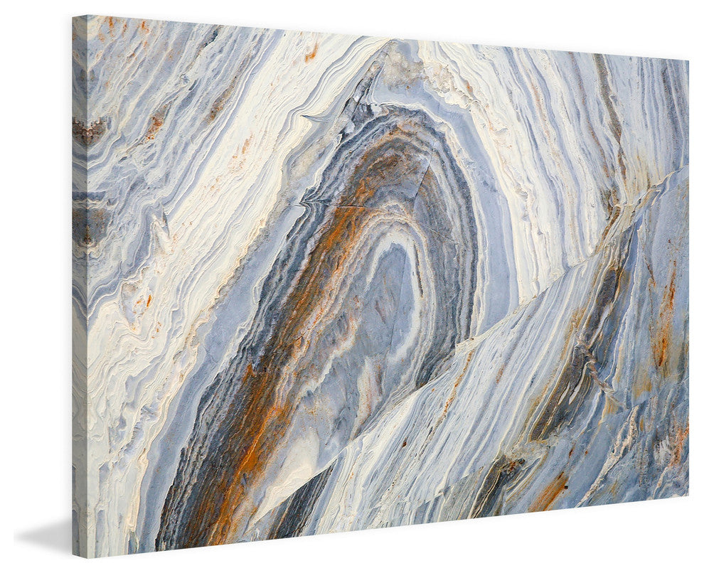 "Lake Swirls" Painting Print on Canvas