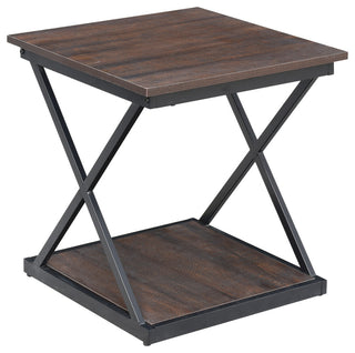 Stella Side Table, Elm/Black