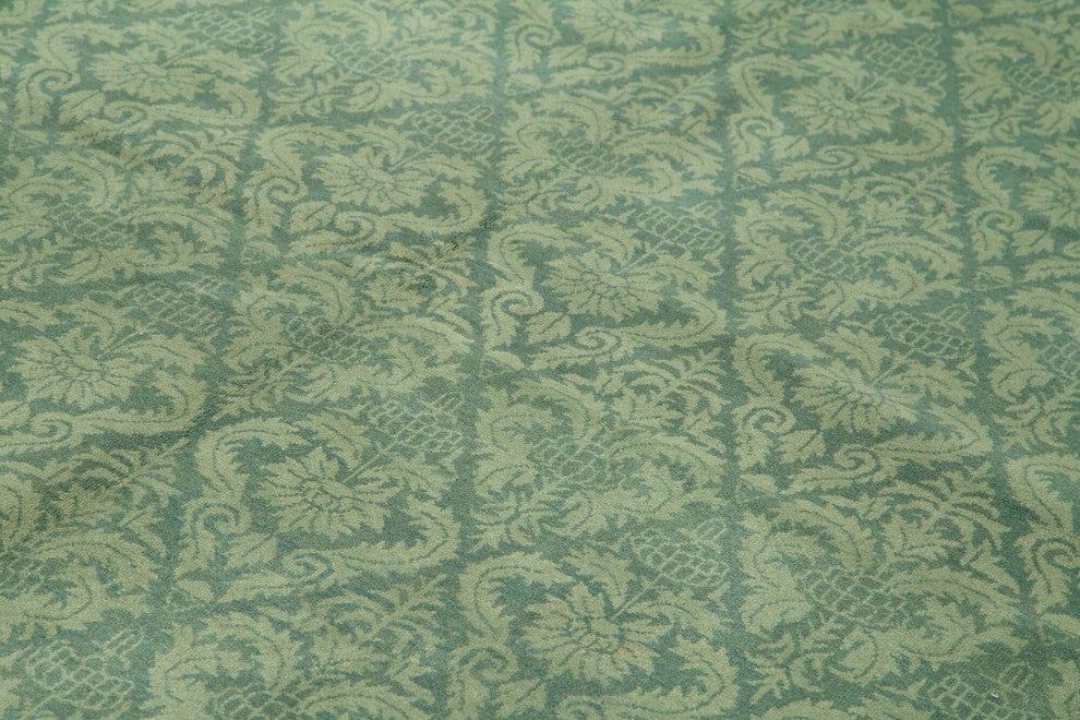 Rug N Carpet - Hand-Knotted Oriental 8' 6" x 11' 10" Wool Oushak Area Rug