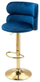 Modern Swivel High Counter Height Stools , Navy