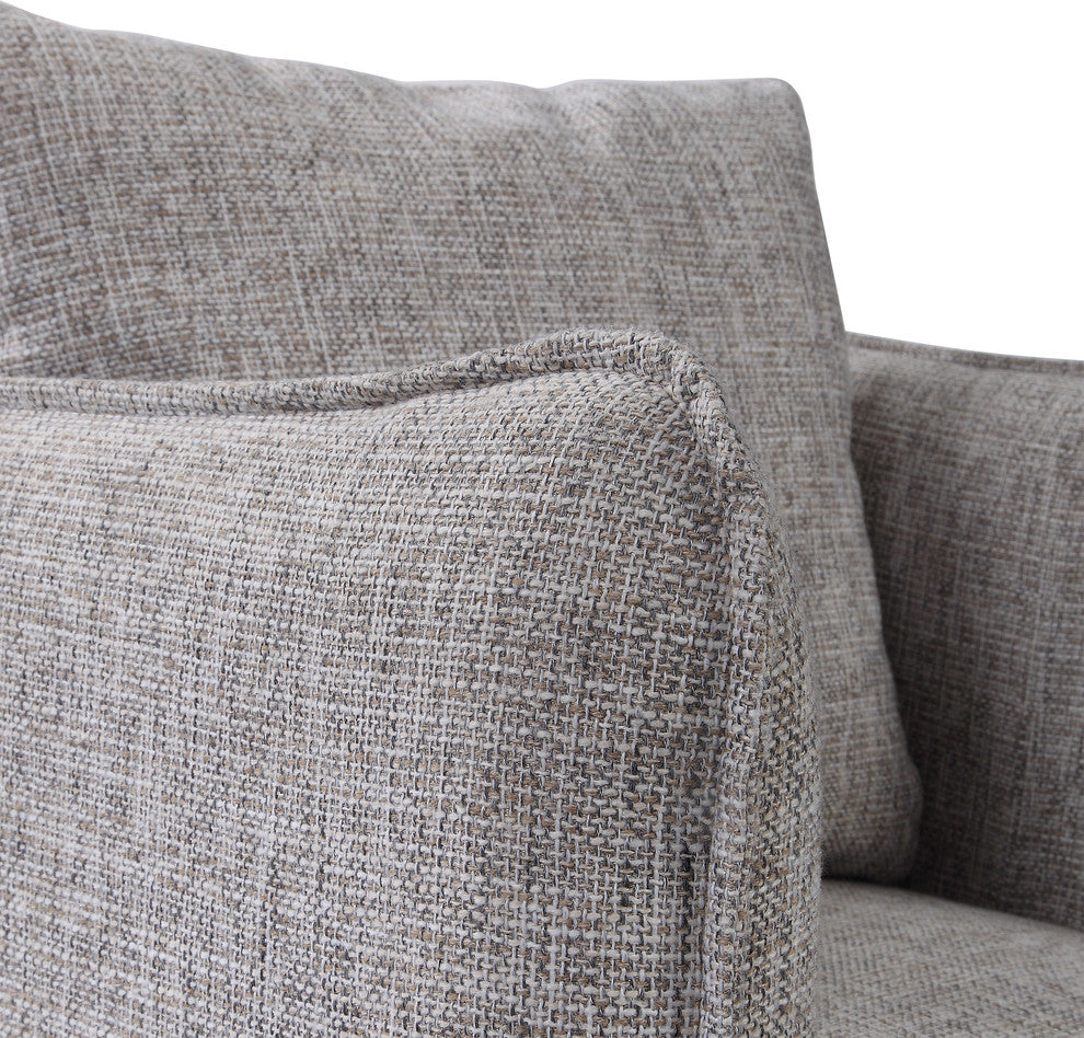 Corben Gray Swivel Chair