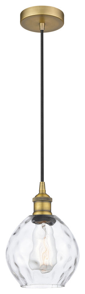 Innovations 616-1P-BB-G362 1-Light Mini Pendant, Brushed Brass