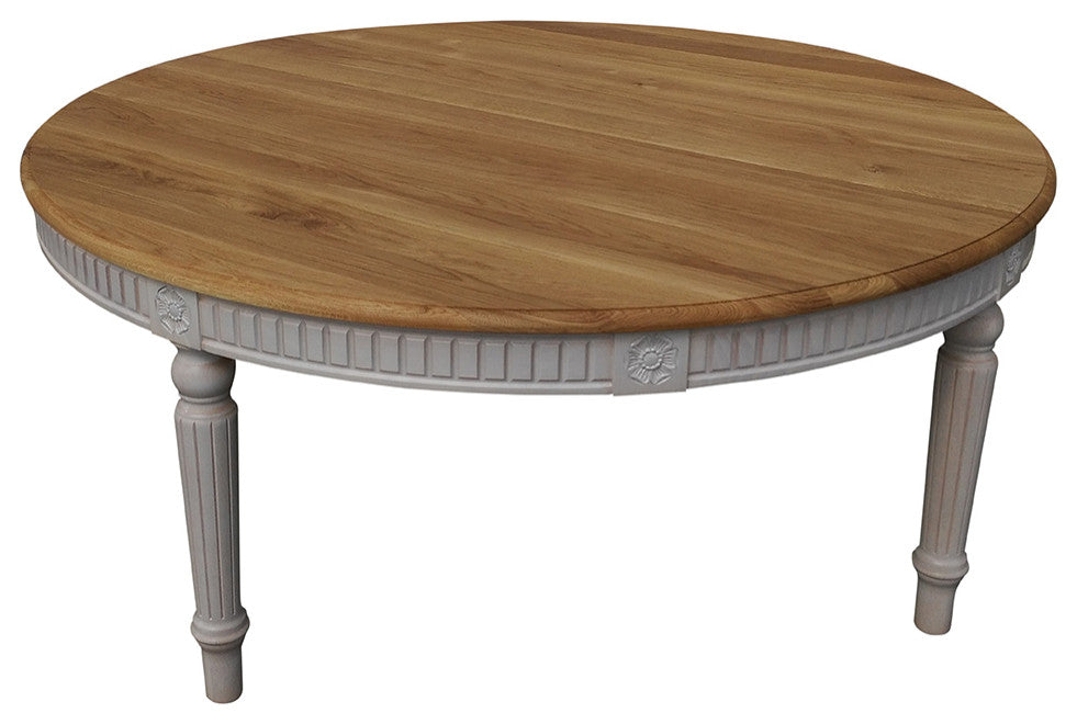 BALI Solid Wood Round Dining Table FL 120