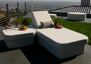 Lean Wedge Backrest Top, Silver Pixel