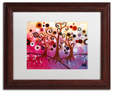 Natasha Wescoat 'Infinite Treasures' Art, Wood Frame, White Mat, 14x11