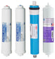 APEC pH+ Complete Replacement Filter Set for Countertop RO System (Stage 1-4)