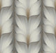 Charcoal Lotus Light Stripe Wallpaper