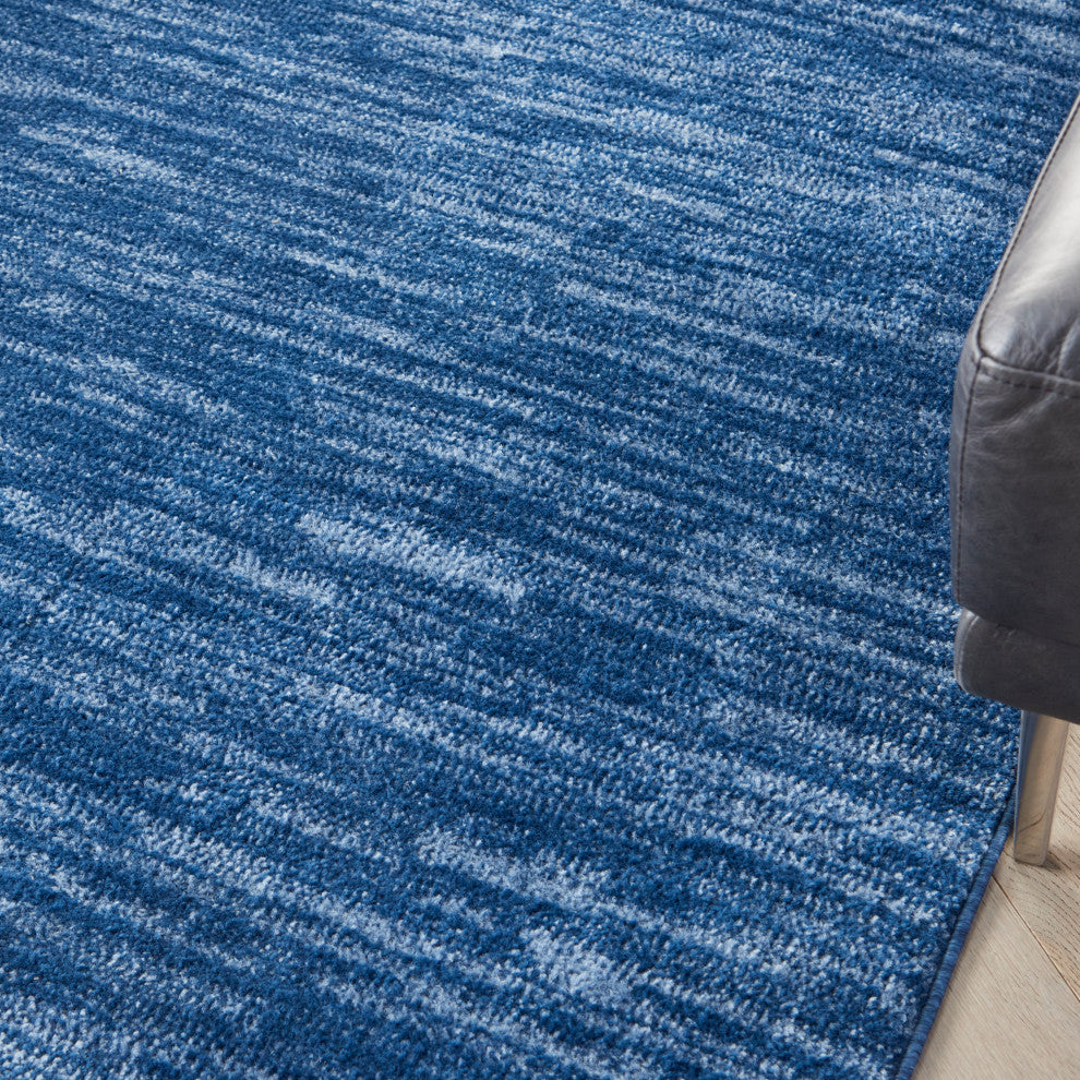 Nourison Essentials 6' x 9' Navy Blue Outdoor Rug