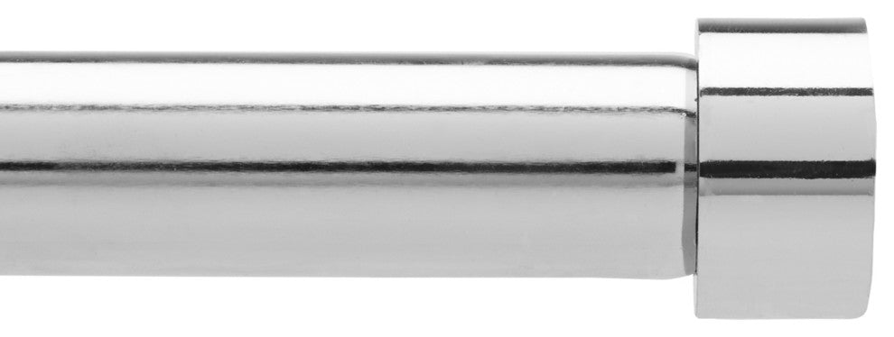 Cappa 1" Single Rod 36-66", Polished Silver