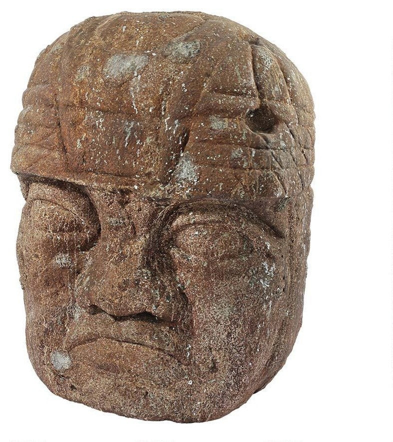 Grand Megalithic Olmec Head Statue