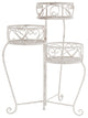 Pure Garden 3-Tier Indoor Outdoor Plant Stand, Antique White
