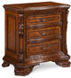 Old World Bedside Chest - Medium Cherry