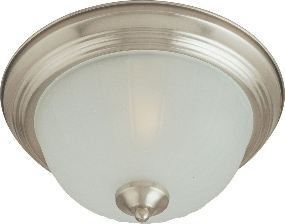 Maxim Essentials - 583x One Light Flush Mount 5830FTSN