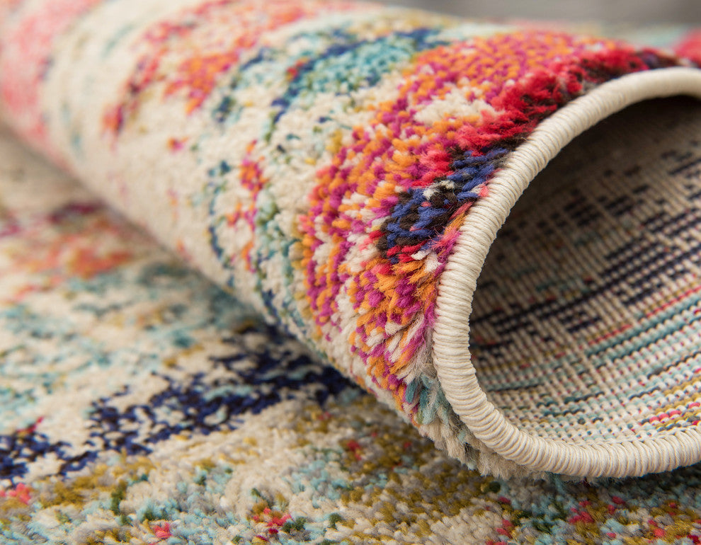 Unique Loom Multicolored Yosemite Sedona 5' 0 x 8' 0 Area Rug