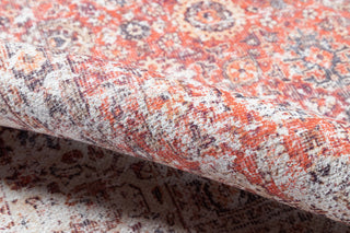 Momeni Chandler Cotton Polyester Traditional Red Rug 2' X 3'