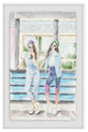 "Fastfood Fashion III" Framed Painting Print, 30"x45"