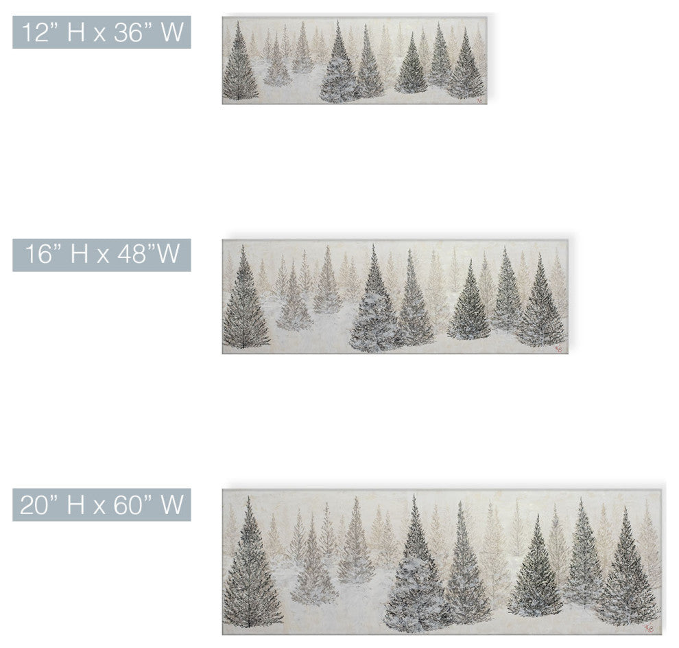 Monoscape XLVII Wrapped Canvas Wall Art by Karen Biery, 60"x20"