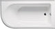 Bow 6032 Right Hand, Tub Only, White