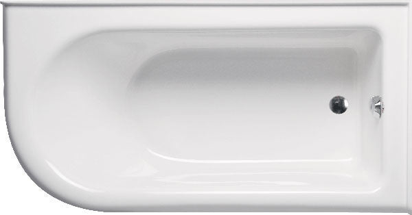 Bow 6032 Right Hand, Tub Only, White