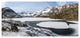 Winter in Lofoten Islands, Large landscape Canvas Art Print, 60"x28"