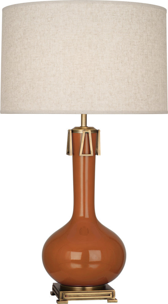 Robert Abbey RA-CM992 1-Light Table Lamp, Athena