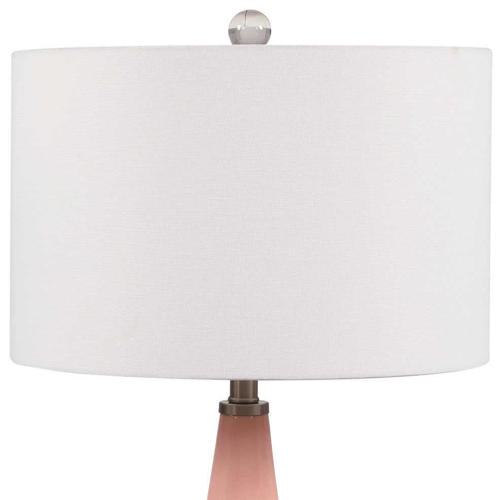 Uttermost 28369-1 Anastasia Light Pink Table Lamp