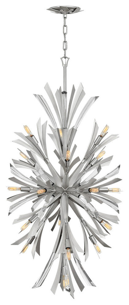 Vida Large Orb Pendant, Glacial