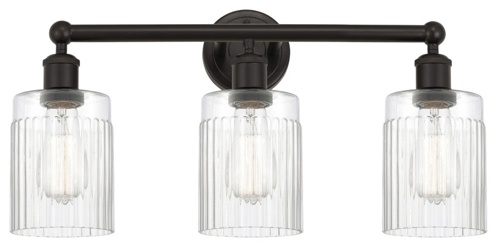 Innovations 616-3W-OB-G342 Hadley 3 Light Bath Vanity Light, Oil Rubbed Bronze