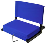 Stadium Chairs for Bleachers with Back Support