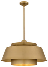 Quoizel LMI2824 Lumi 3 Light 24"W Pendant - Brushed Weathered Brass