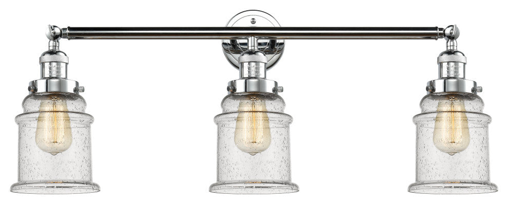 Innovations Lighting 205-Pc-G184-Led 3 Light Dimmable Led Bathroom Fixture