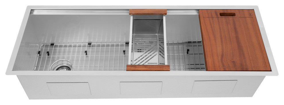 ZLINE 45 In. Under Mount Sink, Stainless Steel, Single Bowl, SLS-45