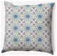 20" x 20" Sun Tile Indoor/Outdoor Polyester Throw Pillow, Autumn Blue
