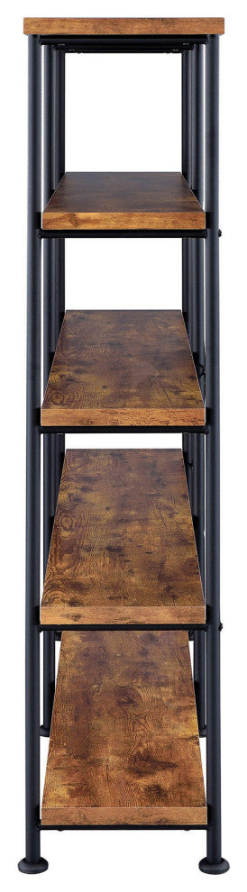 4-Tier Bookcase, Antique Nutmeg