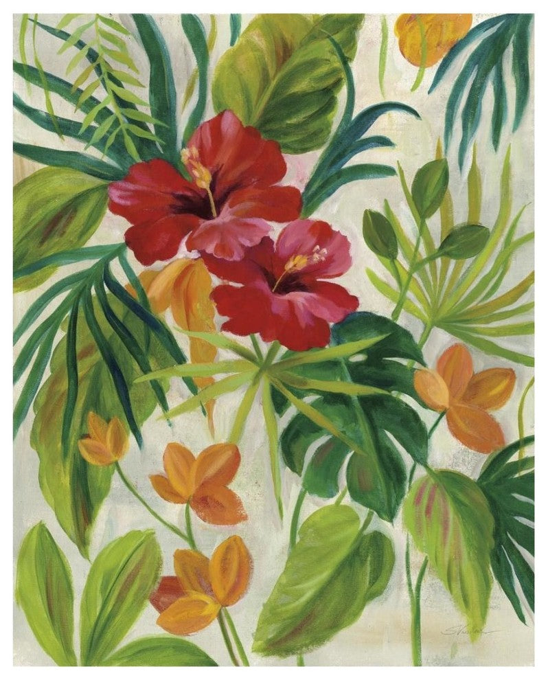 "Tropical Jewels II" Digital Paper Print by Silvia Vassileva, 24"x30"