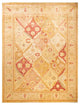 Eclectic, One-of-a-Kind Hand-Knotted Area Rug Yellow, 9' 1" x 12' 3"