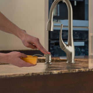 KIBI Kitchen Soap Dispenser KSD101, Brushed Nickel