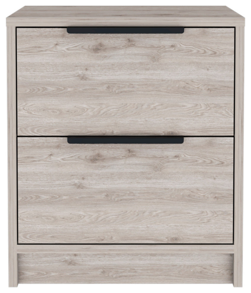 Washington Night Stand, Light Gray