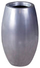 Elonga Planter, Polished Aluminum, Small