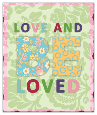 Love and Be Loved 20x24 Canvas Wall Art