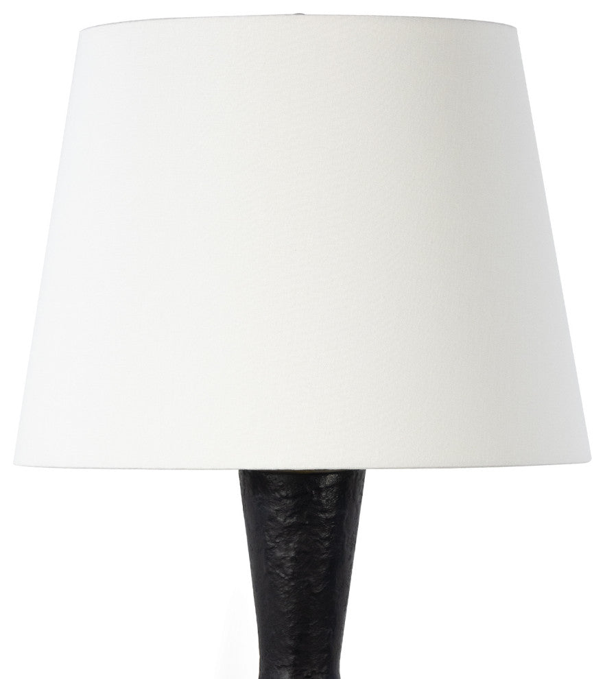 Poe Metal Table Lamp, Black