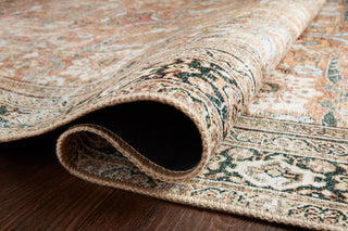 Durable Printed Wynter Area Rug by Loloi, Auburn/Multi, 2'6" x 7'6"