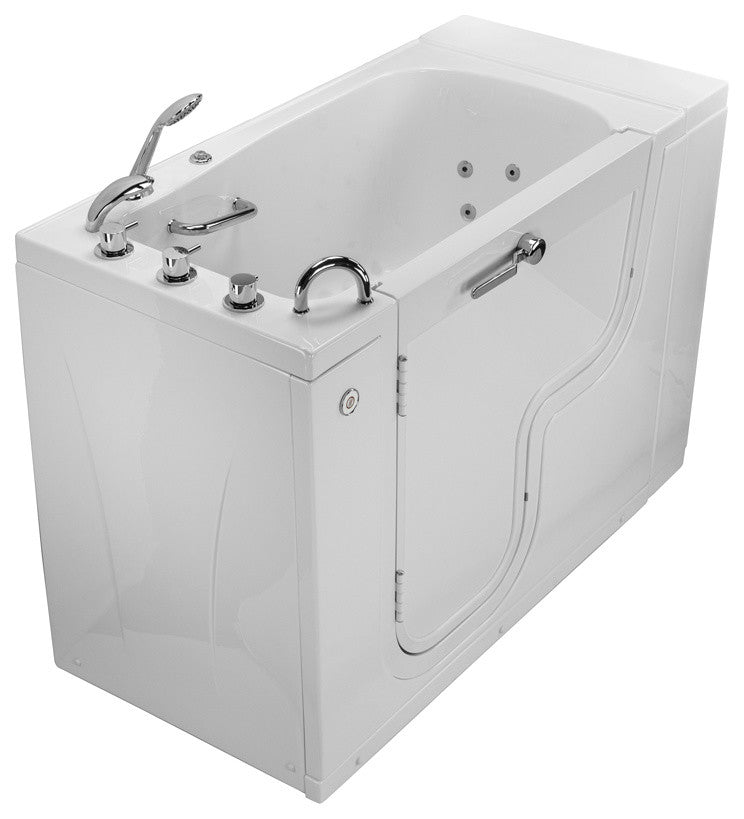 Transfer 32 Acrylic Hydro Massage Walk-In Bathtub Right Outward Swing Door