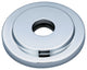 Kingston Brass Heavy Duty Round Solid Cast Brass Shower Flange, Polished Chrome