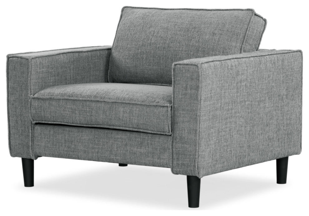 Safavieh Couture Kalyna Accent Chair, Grey